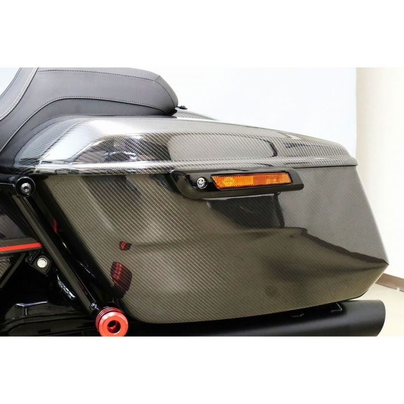 2024以降 ツーリング ドライカーボン・サドルバッグボトム (綾織り/艶有り) スピードラ|ワールドモーターライフ