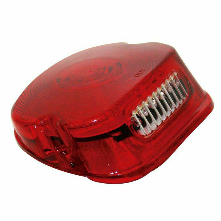 レトリックライティング スラントバック ロープロファイル LEDウインカー機能付きテールライト レッドレンズ