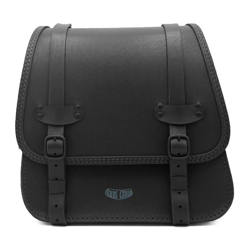 エンズクオイオ Rev GLAM レザーサドルバッグ 22L (型押しレザー) TCソフテイル|ワールドモーターライフ
