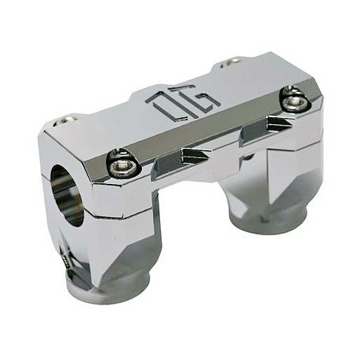 OG トップクランプ ストレートライザー 2インチ セット クローム OG(オリジナルガレージモト)|ワールドモーターライフ