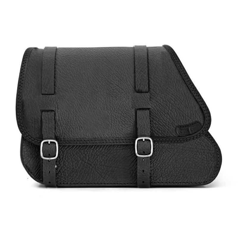 エンズクオイオ ミドル GYPSY レザーサドルバッグ 23L (リンクルレザー) TCソフテイル|ワールドモーターライフ