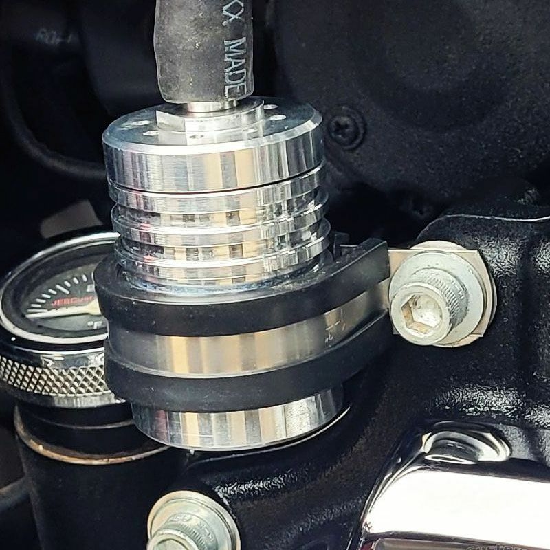 楽天市場】DKcustom ハーレー用ブリーザーオイルキャッチタンクキット