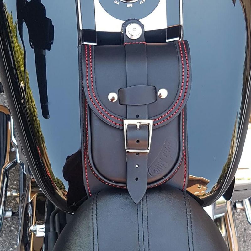 エンズクオイオ Smart レザー タンクバッグ (ブラック) TCソフテイル｜ワールドモーターライフ 28,541円