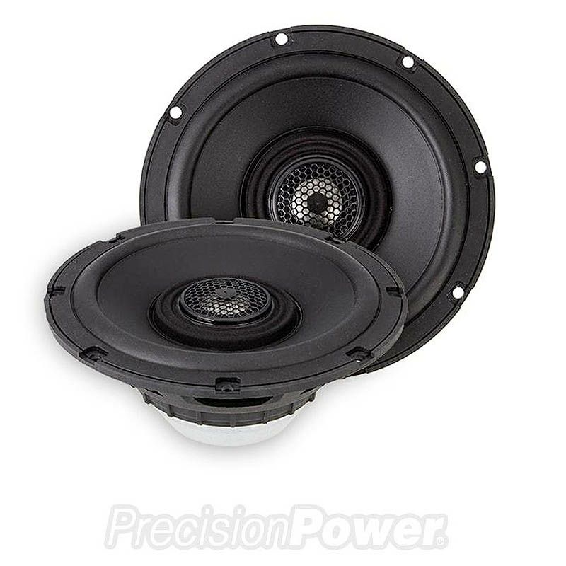 ハーレー ツーリング 6.5インチ フェアリング スピーカー 2オーム Precision Power（プレシジョンパワー）｜ワールドモーターライフ