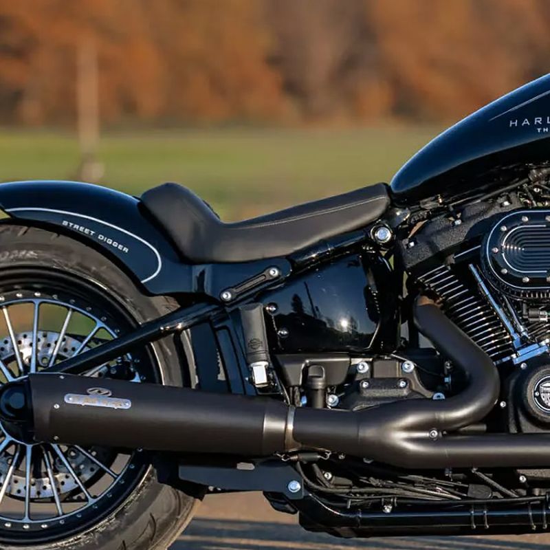 サンダーバイク スチールリアフェンダー 18インチ x 200mm用 ソロシート M8 ソフテイル