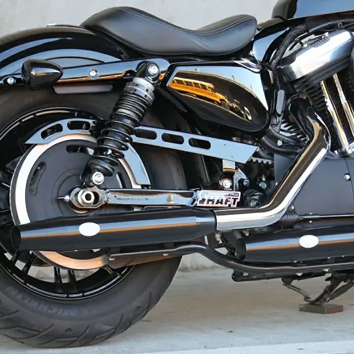 ベルズパフォーマンスマフラー JMCA車検対応 (ブラック/テーパード) 2018～2021 スポーツスター1200｜ワールドモーターライフ