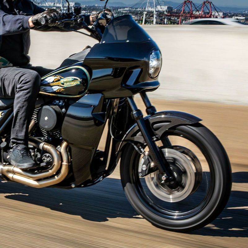 サドルマン S-RT ミニフェアリング用 ロワーフェアリング (グロスブラック) FXR｜ワールドモーターライフ 70,543円