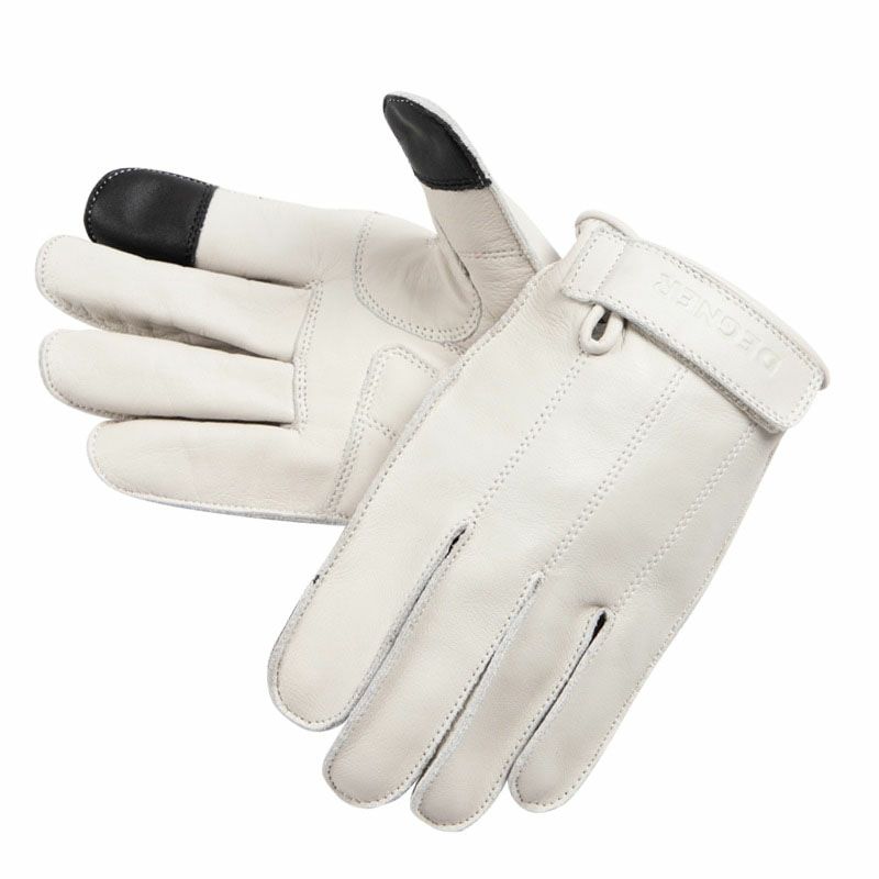 DEGNER デグナー レザー ツーリンググローブ アイボリー 6,624円