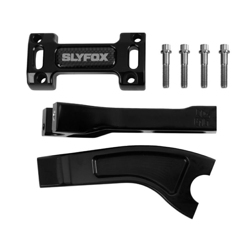 SLYFOX プルバックライザー ブラック1.125インチクランプ径 6インチ高