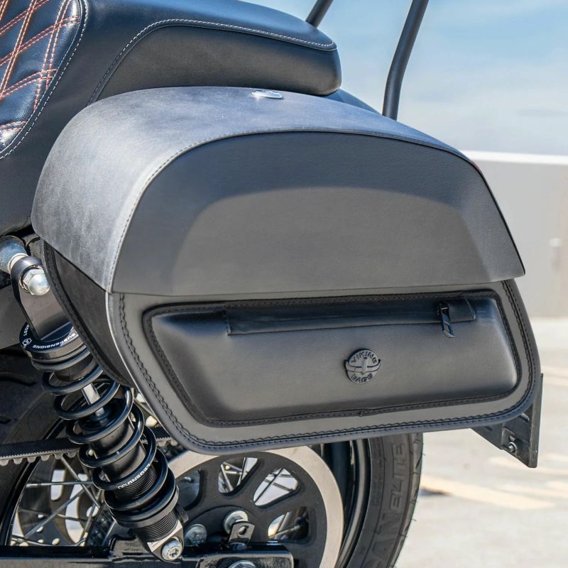 Viking Bags パンテオン クイックマウント サドルバッグ 28L ダイナ ストリートボブ