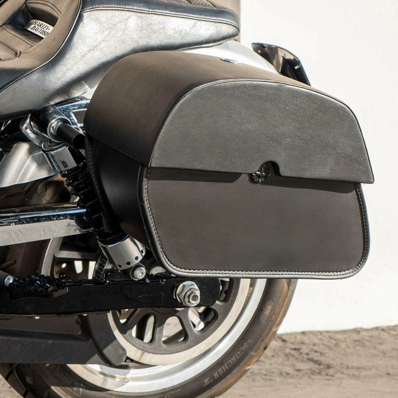 Viking Bags パンツァー クイックマウント サドルバッグ 28L ダイナ ローライダー｜ワールドモーターライフ