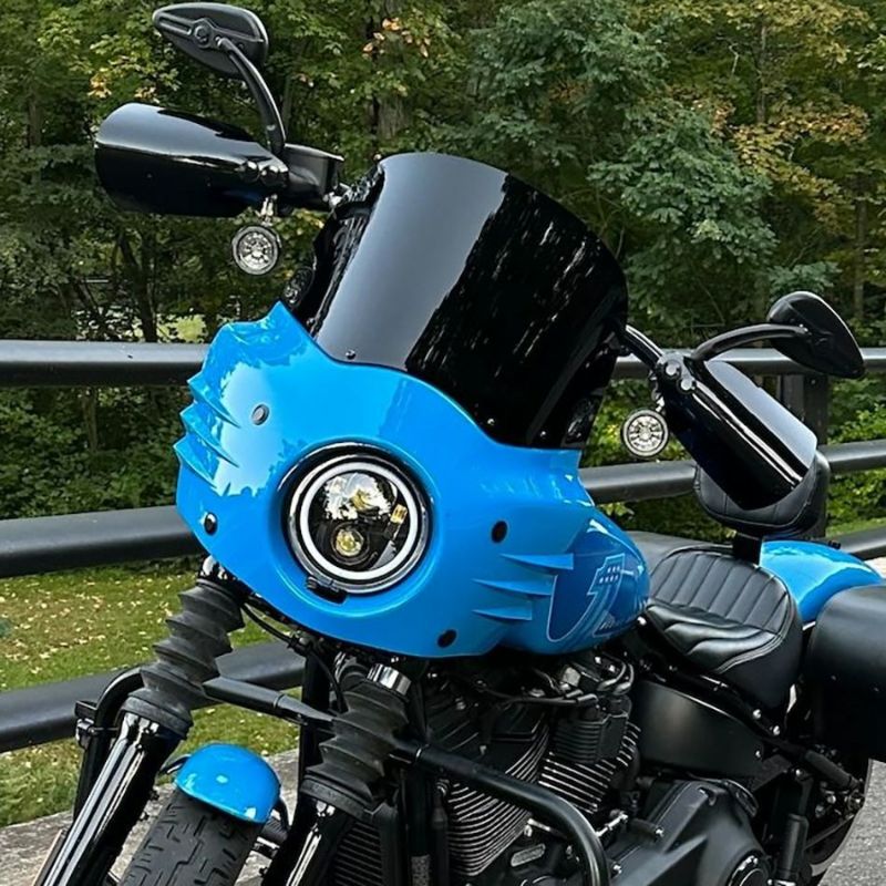 HOGWORKZ メナース・フェアリング (未塗装) M8ソフテイル、ダイナ|ワールドモーターライフ