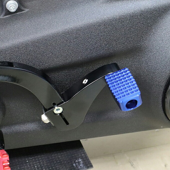 SPEEDRA ミッドコントロール・ヒールシフター Aタイプ (ブルー) M8ソフテイル