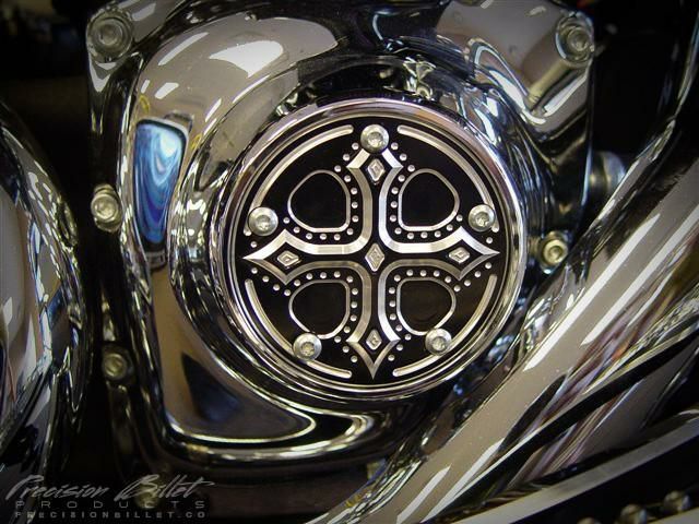 Precision Billet Darkside ポイントカバー ブラック 5穴