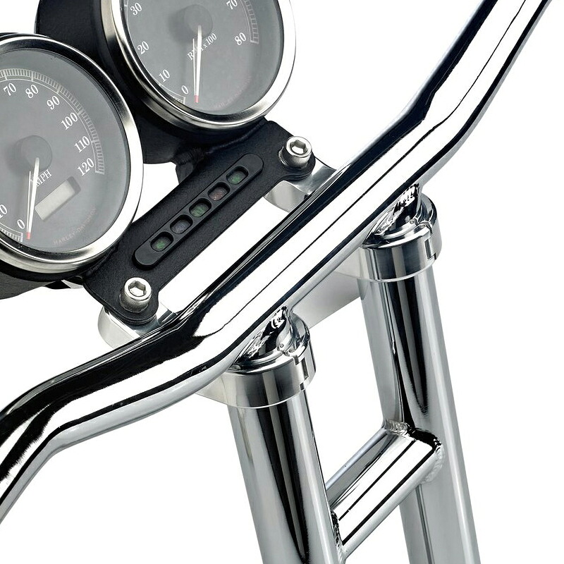 【Biltwell】アングル付スピードメータークランプ クローム 6903-105|ワールドモーターライフ