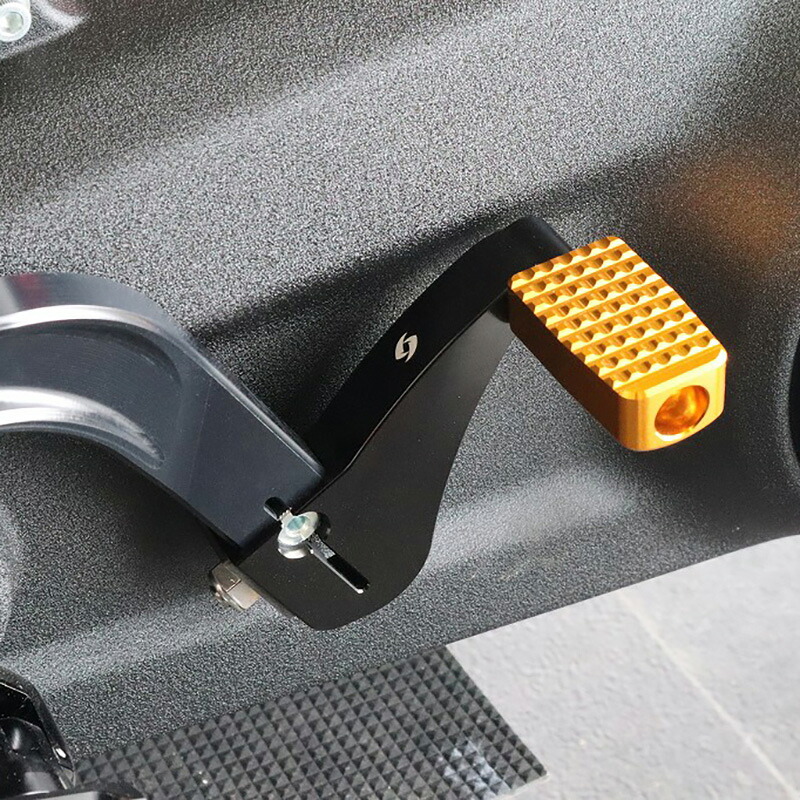SPEEDRA スラッシンサプライ シフトレバー用 ヒールシフター Aタイプ (ゴールド)|ワールドモーターライフ