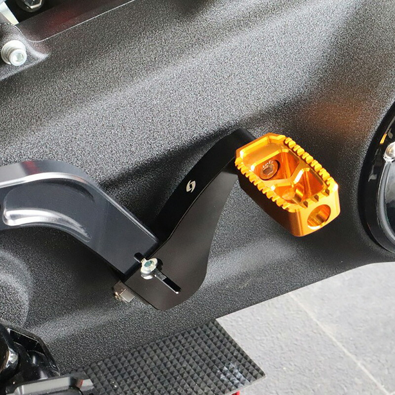 SPEEDRA スラッシンサプライ シフトレバー用 ヒールシフター Cタイプ (ゴールド)|ワールドモーターライフ