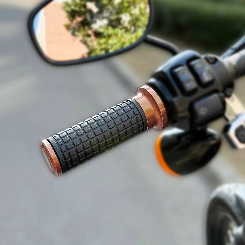 ケーブルスロットル用 MXスタイル カーボンインサート グリップ ブロンズ｜ワールドモーターライフ 11,975円