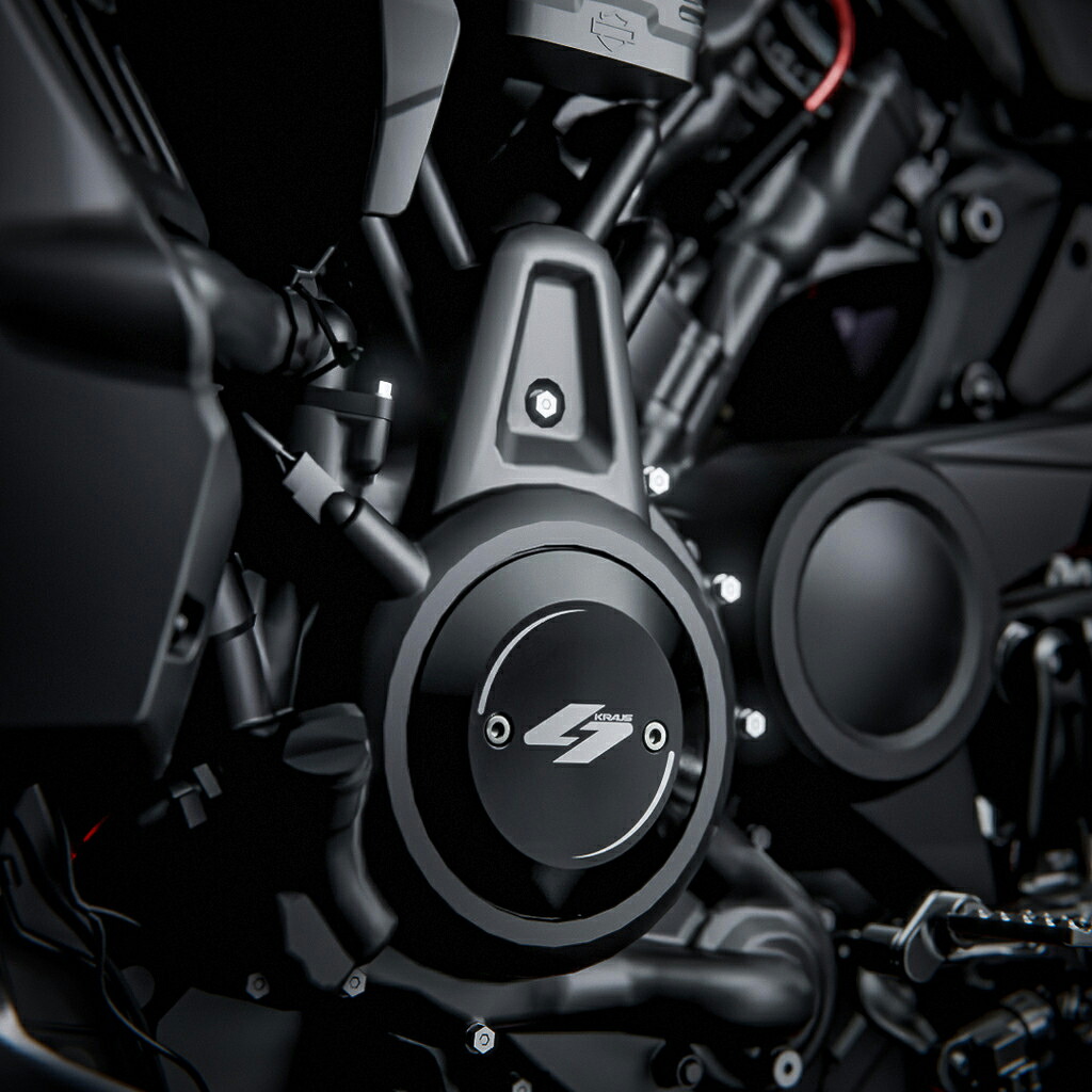 KRAUS RECON レボリューションMAX オルタネーターカバー (ブラック)｜ワールドモーターライフ 23,068円