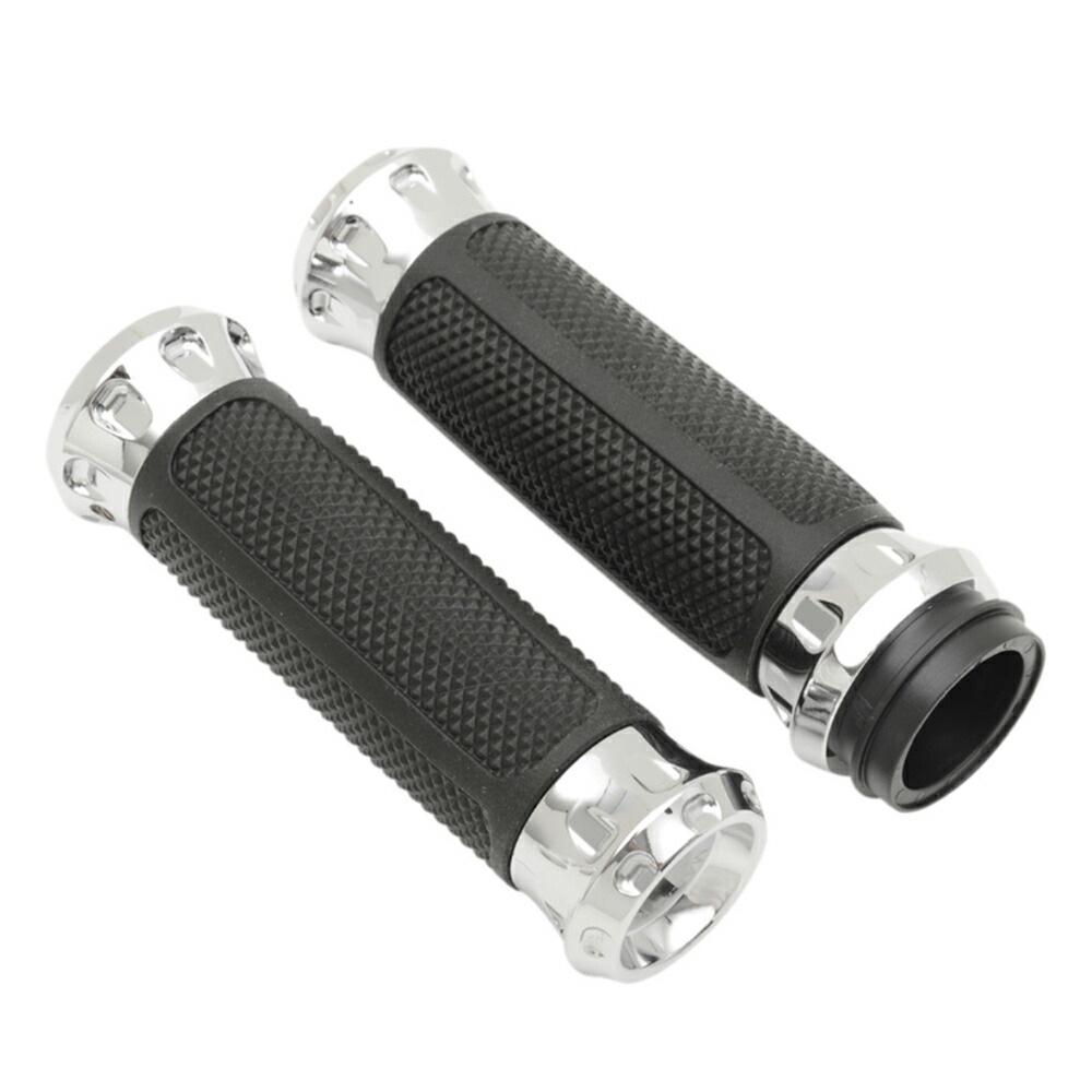 【PM】OVERDRIVE グリップ 電子制御スロットル車用 クローム 0063-2082-CH 24,137円