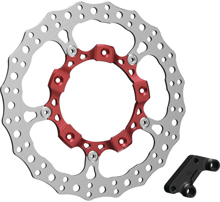 アレンネス Full Floating フロント 14インチ ブレーキローター 右側用 レッド 39,824円