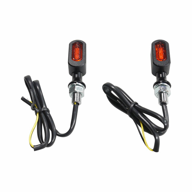 【MCS】 Fastline LEDウインカー　ブラック/アンバーレンズ 597579 12,390円