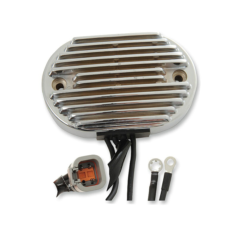 【Drag Specialties】 プレミアム レギュレーター クローム 2001~2006 ソフテイル 2112-1025|ワールドモーターライフ
