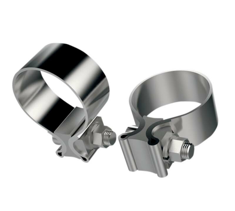 楽天市場 汎用ステンレスマフラーバンド 51mm 57mm 63 5mmクランプ 接続バンド マフラークランプステンレスマフラークランプ ｌａ Aｍａｌｆｉ