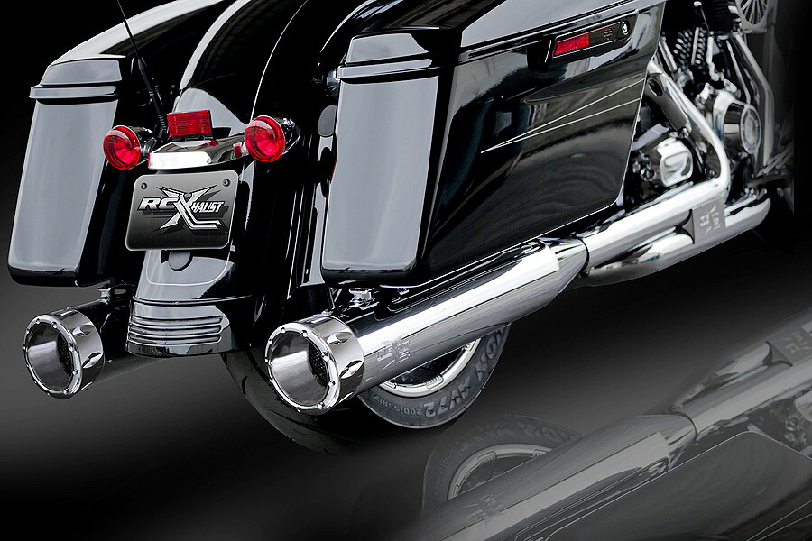 RCX Rival Chrome スリップオンマフラー クローム