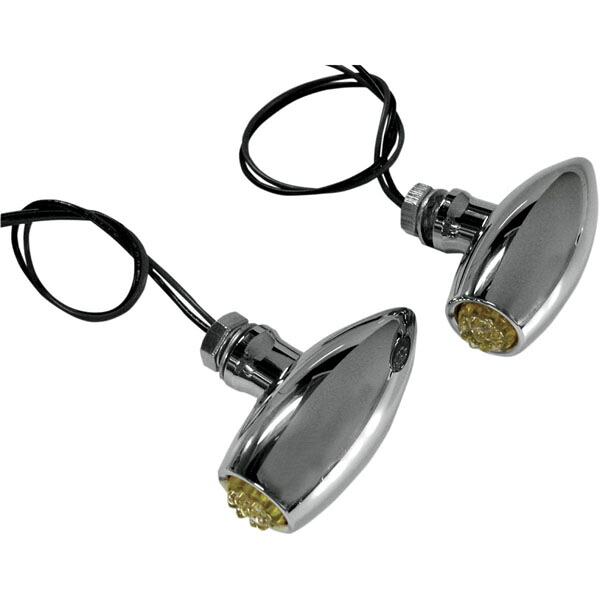 【ジョーカーマシン】 Astoro LED ウインカー　センターマウント クローム 2020-0442