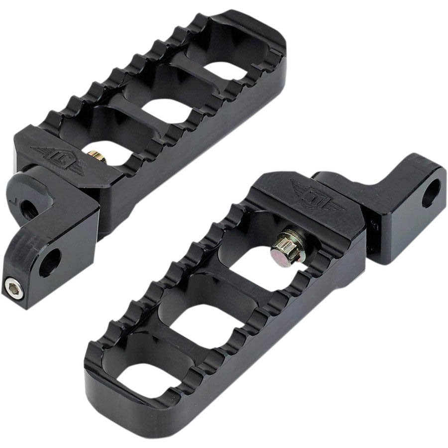 【ジョーカーマシン】 アジャスタブル Narrow フットペグ 4インチ ブラック フォワコン車用 XL1200X、XL1200V 1620-1618｜ワールドモーターライフ