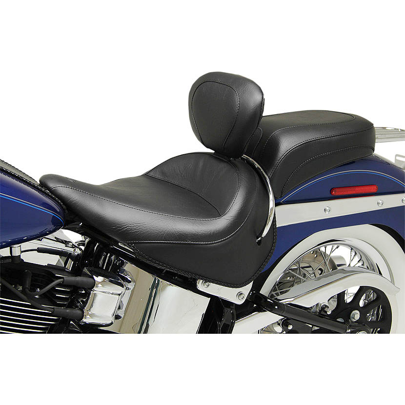 【マスタング】 ビンテージ ワイドソロシート　バックレスト付　2005以降 FLSTN 79914