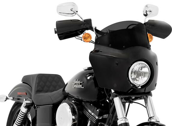 メンフィスシェード ウインドシールド 11インチ ブラックスモーク メンフィスシェード□ロードウォリアーウインドシールド 11