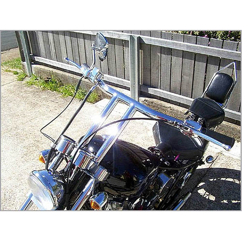 国産最新品 WILD 1 WILD 1:ワイルドワン HANDLEBAR OLAW 10” TBW BK