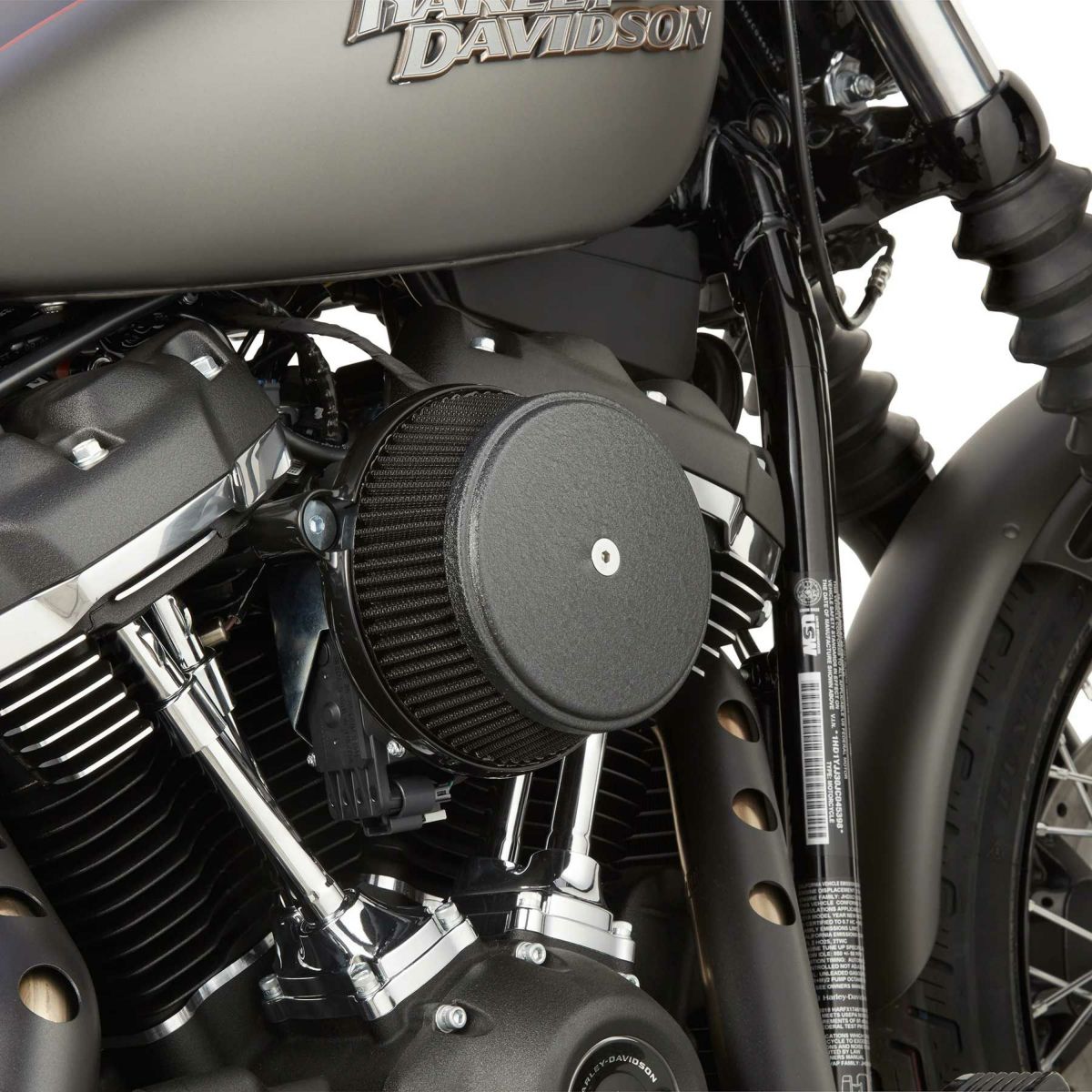 S&S ミニティアドロップ ステルスエアクリーナー ブラック スポーツスター 170-0726_c0.jpg