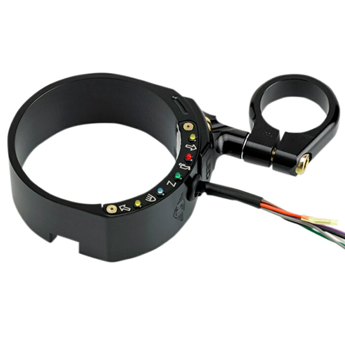 【ジョーカーマシン】 スピードメーターサイドマウントキット ブラック 2016～2021 XL1200X、2013～2017 FXD 2210-0478