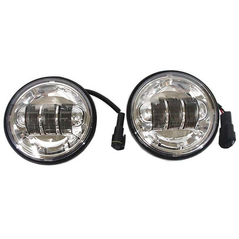 LED補助ライト 4インチ クローム