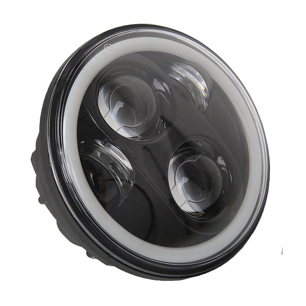 楽天市場 ホグ ワークス 5 3 4インチ Ledヘッドライト ホワイトhaloリング ブラック Hw ワールドモーターライフ