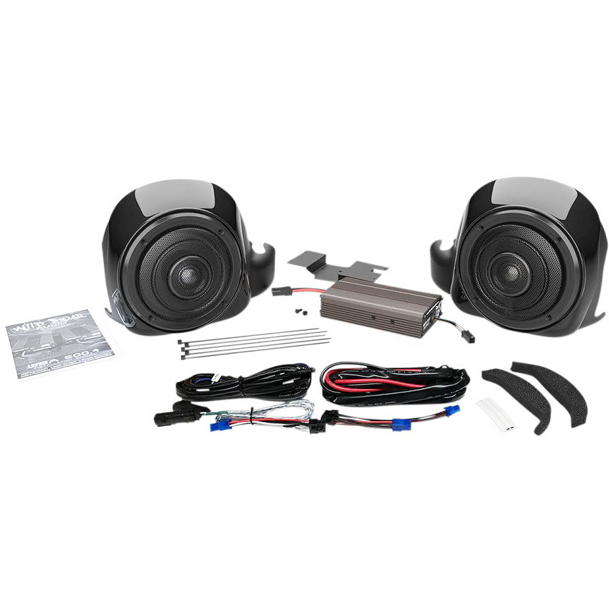 ロアスピーカー アンプキット 2014〜2022 FLHTCU L、FLHTK L、FLTRU、FLHTCUTG 4405-0533
