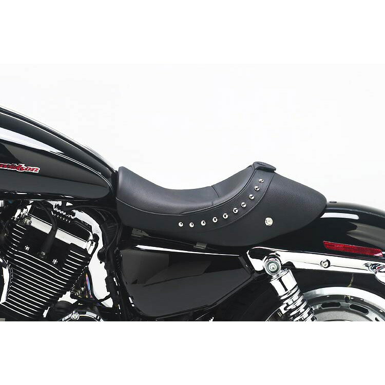 【コルビン】 クロース・ソロシート　2007～2019 スポーツスター 4.5ガロンタンク車用 HD-XL-CU-7-CS｜ワールドモーターライフ