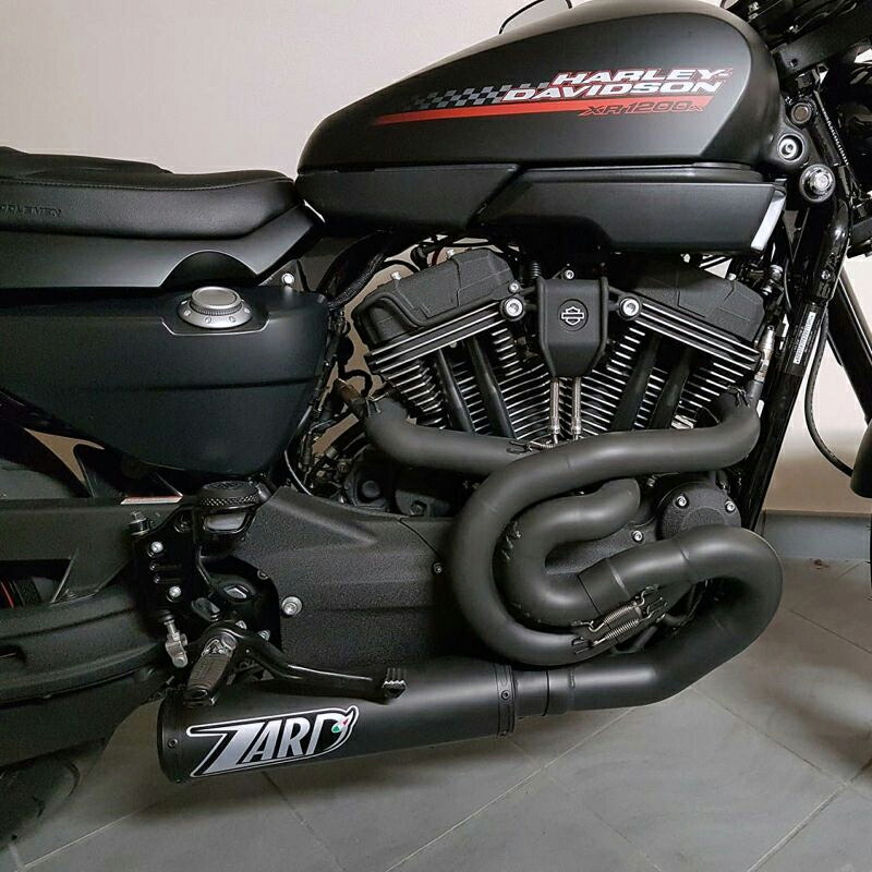 【ザード】XR1200 フルエキゾースト用ブラックコーティング オプション ZHD513-P2KIT