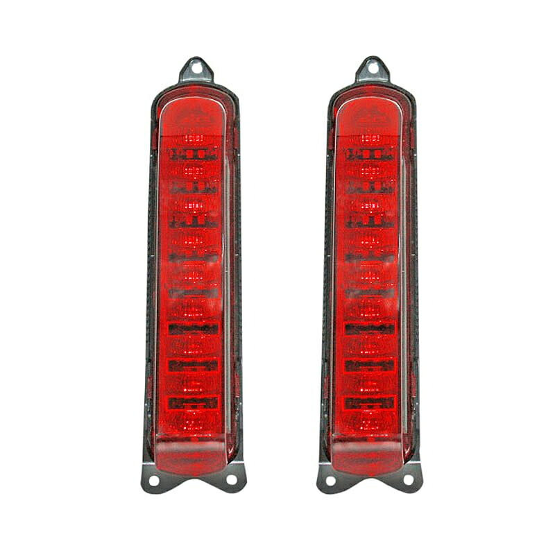 【カスタムダイナミクス】2040-2380 PROBEAM LEDライトパネル レッド 2014~2023 CVOツーリング