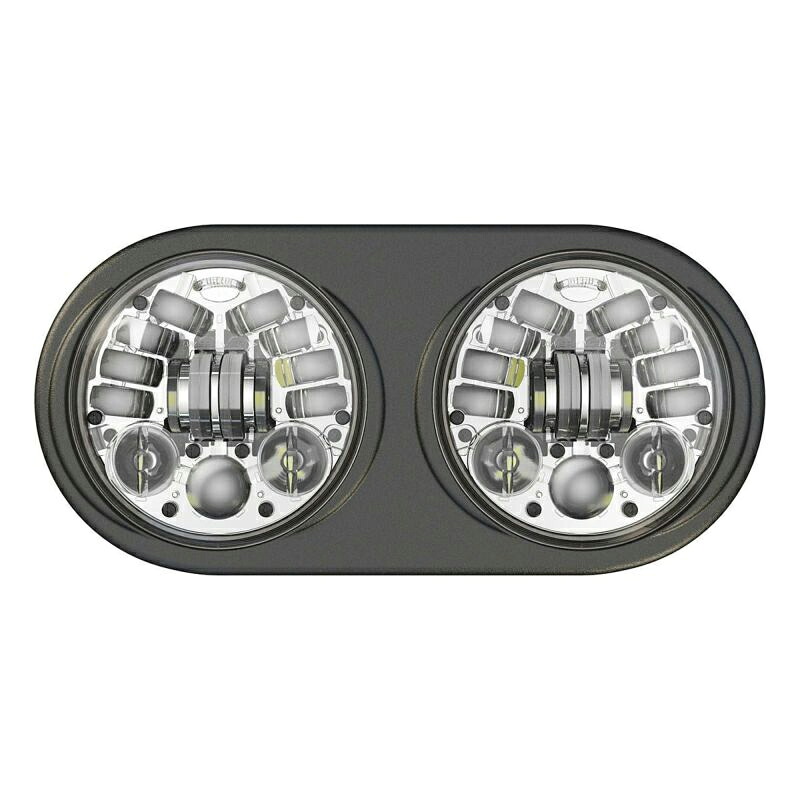 【J.W. スピーカー】2001-1784 アダプティブ2 LED ヘッドライト クローム 1998～2013 FLTR 100,101円