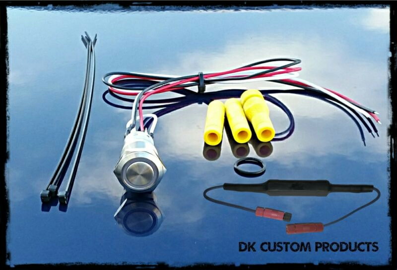 DK-IGN-RLC-LED-P14 プッシュボタンLEDイグニッションスイッチキット DK-IGN-RLC-LED-P14 プッシュボタンLEDイグニッションスイッチキット