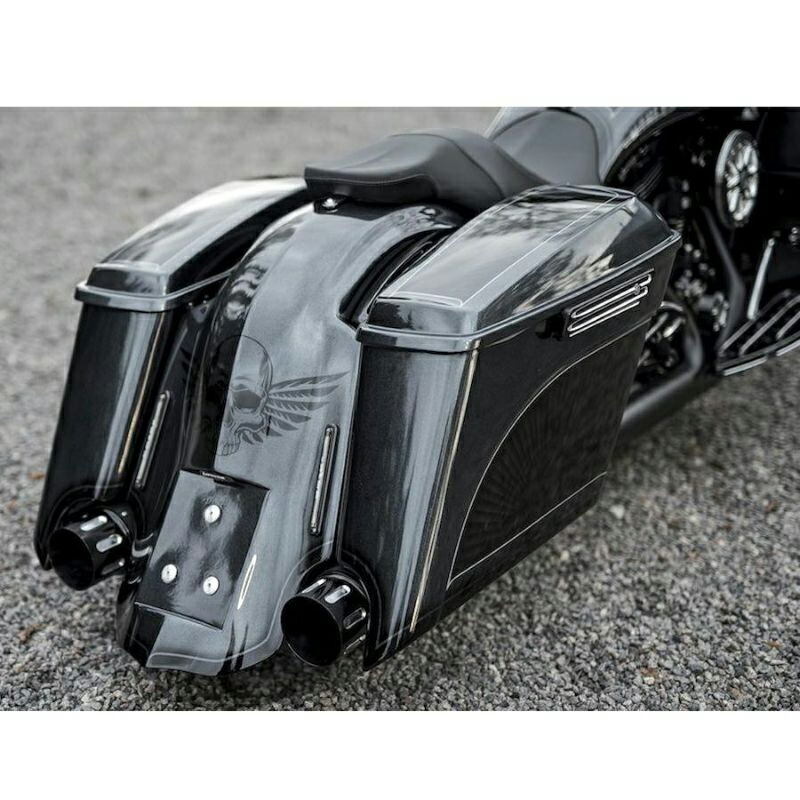 ハーレーダビットソン　リアフェンダー　パニアケース3点セット　バガースタイル ハーレーダビットソン リアフェンダー パニアケース3点セット