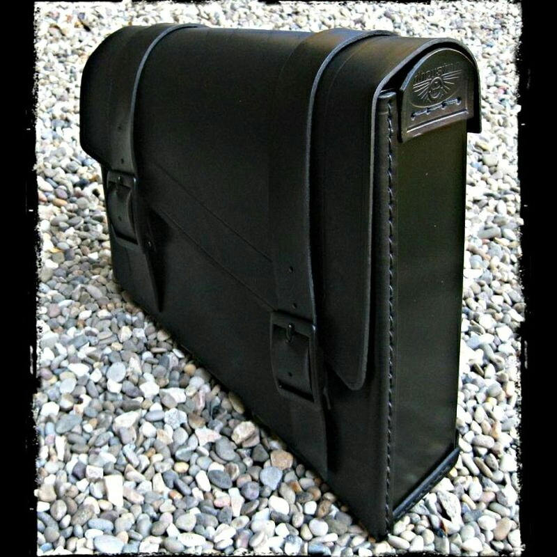 【dhカスタム】サドルバッグ ブラック モデルA DHC-SBAG-BLK-A｜ワールドモーターライフ