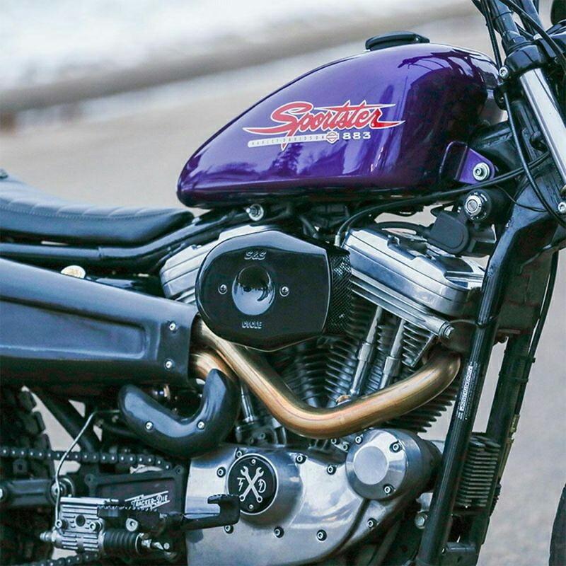 【S&S】トリビュートカバー ステルス エアクリーナー用 ブラック 27,490円