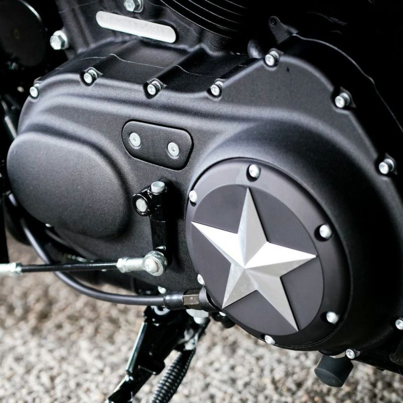 【Thunderbike】ダービーカバー Open Mind ブラック スポーツスター 22-76-020 29,283円