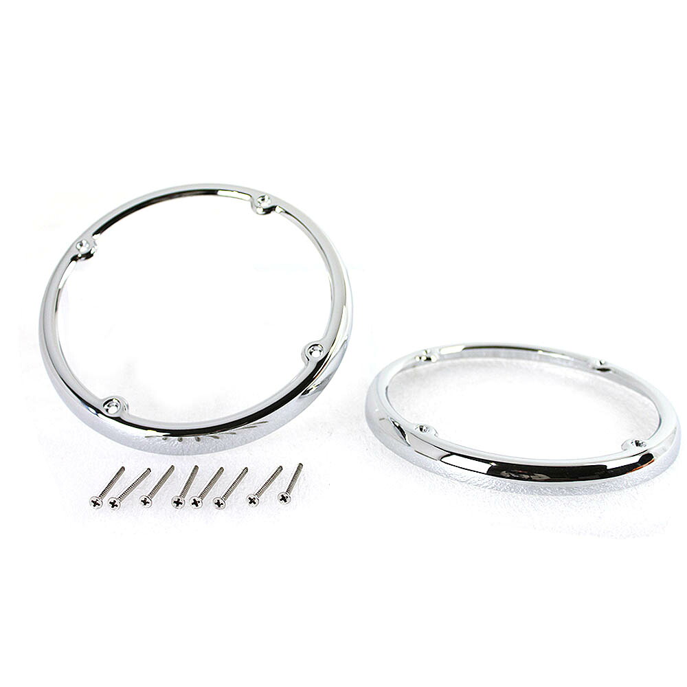 【V-TWIN】 ツアーパック スピーカートリム クローム 42-1745|ワールドモーターライフ