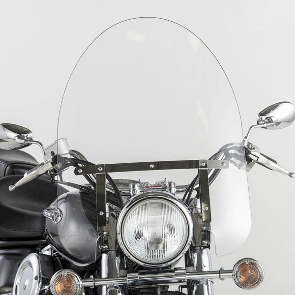 【Slip Streamer】クラシック ウインドシールド 22インチ クリア 41mmフォーク用 SS-30-22CWQ
